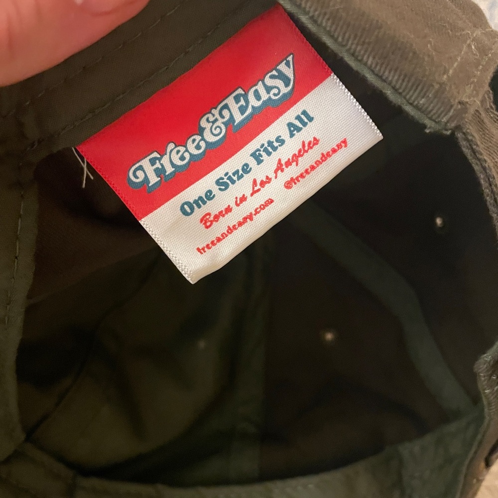Forest Green 'Don't Trip' Cap - Picture 2 of 6
